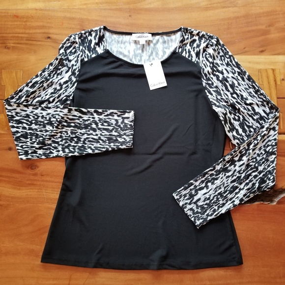 Calvin Klein Suits Tops - Calvin Klein Shirt Size Small Black